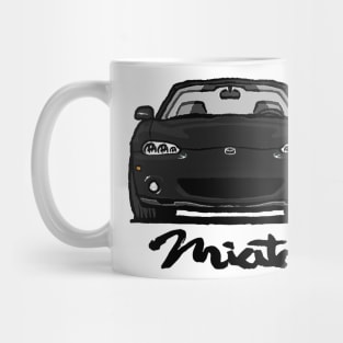 MX5 Miata NB2 Black Mug